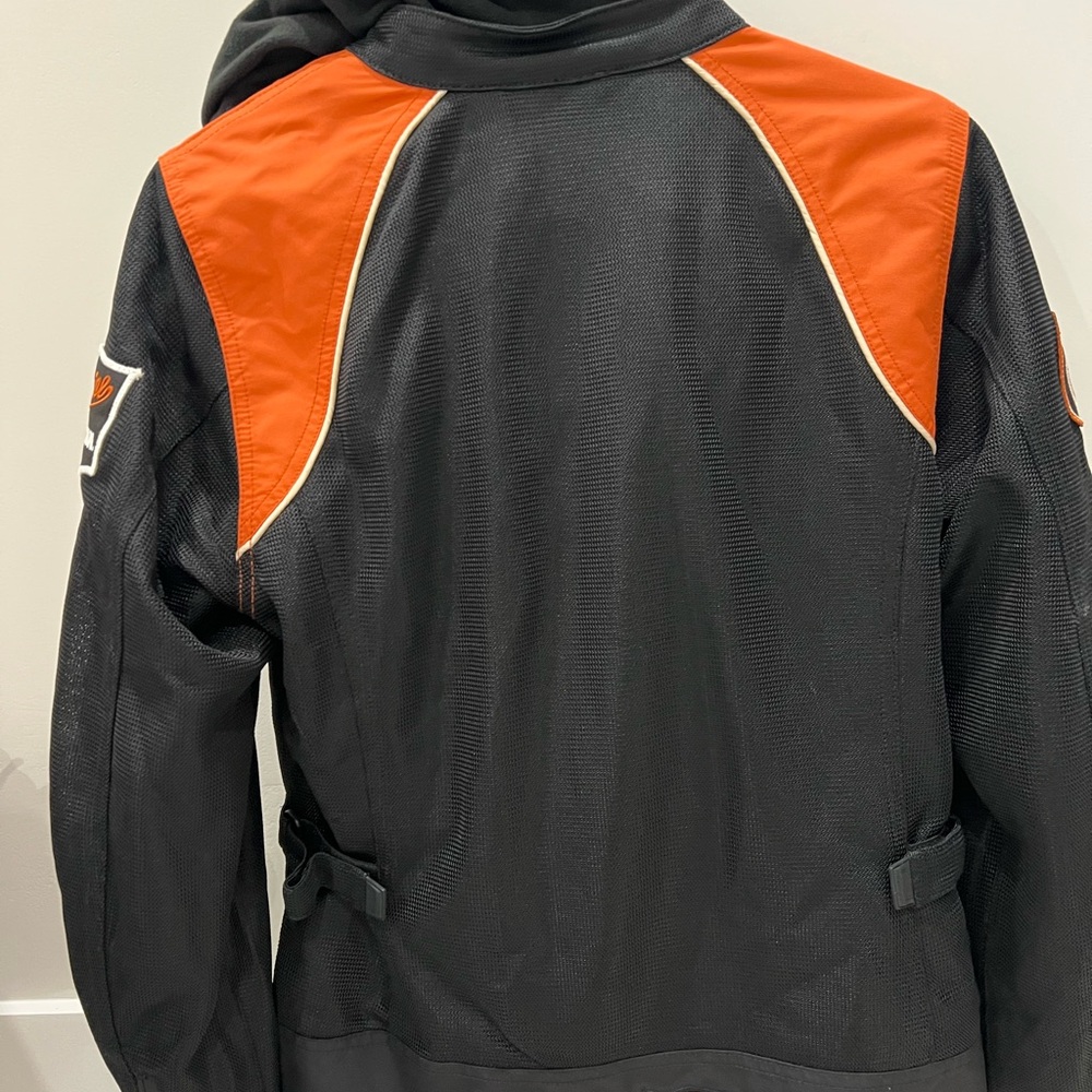 Woman’s ' Black and Orange Jacket